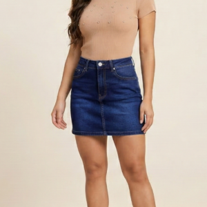 MINIFALDA DENIM